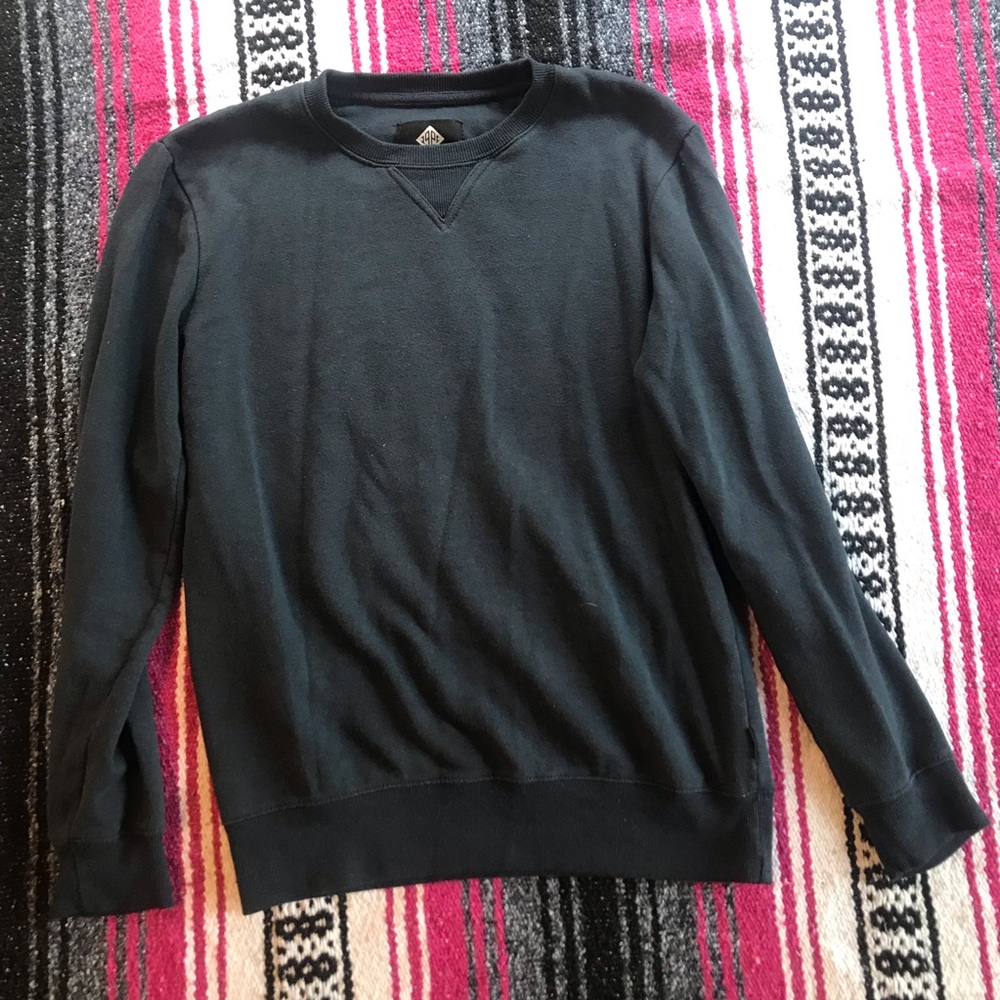 Navy blue crew neck
